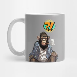 Stoned Monkey !? Monkey Thoughts Mug